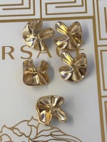 ✨ Premium Gold Organik Form Düğme | Modern Couture Seri 25 MM 6 ADET