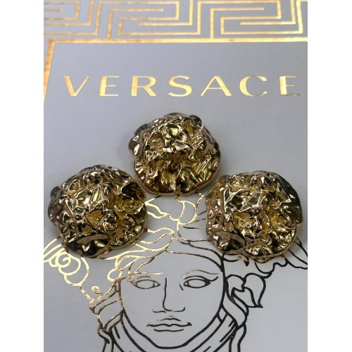 ✨ Premium Gold Heykelsi Düğme | Sculptural Couture Seri EXTRA BÜYÜK 35 MM 3 ADET
