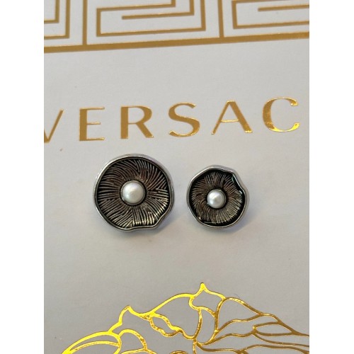 İnci Detaylı Oymalı Metal Düğme – Vintage & Şık Tasarım 23 mm 6 adet 18 mm 8 adet